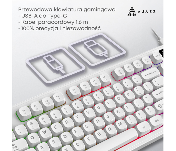 Ajazz AF98 biała - 1536380 - zdjęcie 10